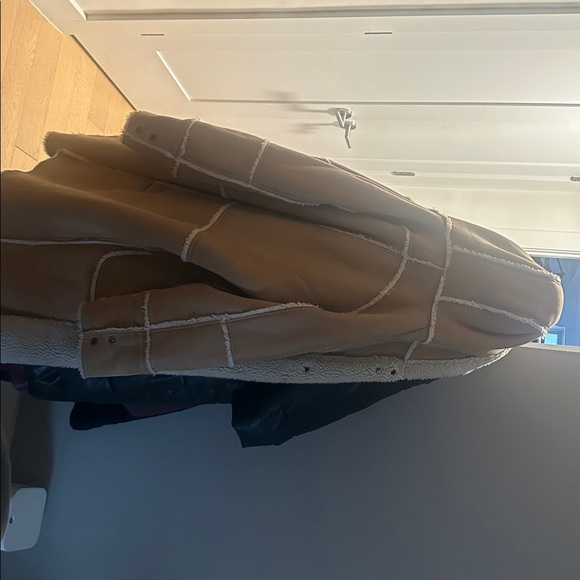 Pilcro Tan Sherpa Coat - Picture 11 of 14